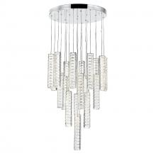  1046P20-19-601 - Celina LED Chandelier With Chrome Finish