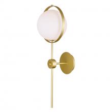  1153W10-1-169 - Da Vinci 1 Light Wall Light With Brass Finish