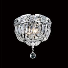  8003C8C - Stefania 2 Light Bowl Flush Mount With Chrome Finish