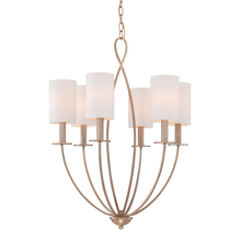 Eurofase 28072-010 - Castana, 6Lt Chandelier, Gold