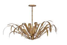  46433-015 - Kagra 12 Light Pendant in Brass