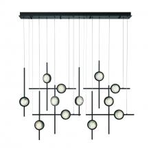  47256-026 - Barletta 53" LED Chandelier In Black