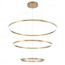  31474-038 - Spunto 3 Tier 61" LED Chandelier in Gold