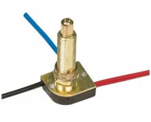  80/1369 - 3-Way Metal Push Switch, Metal Bushing, 2 Circuit, 4 Position(L-1, L-2, L1-2, Off). Rated: 6A-125V,