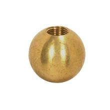  90/1628 - Brass Ball; 3/4" Diameter; 1/8 IP Tap; Unfinished