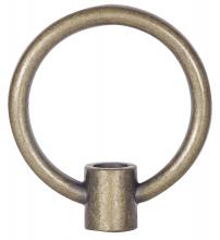  90/1726 - 2" Die Cast Fixture Loops; 1/8 IP With Wireway; 20lbs Max; Antique Brass Finish