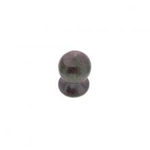  90/1843 - Brass Pear Knob; 8/32; Bronze Finish