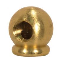  90/2178 - Brass Large Elbow; Unfinished; 1-1/8" x 1-3/16"; 1/4 IP x 1/4 IP