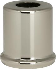  90/2278 - Steel Spacer; 7/16" Hole; 1" Height; 7/8" Diameter; 1" Base Diameter; Nickel Plated