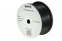  93/302 - Lamp And Lighting Bulk Wire; 18/2 SPT-1 105C; 2500 Foot/Reel; Black