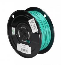  93/341 - Bulk Wire; 18/1 Solid 105C AWM TFN-PVC; Nylon; 500 Foot/Spool; Green