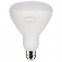  S11779 - 13 Watt BR40 LED; Medium Base; CCT Selectable; White Finish; 90 CRI; 120 Volt