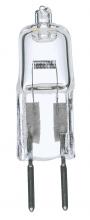  S1986 - 20 Watt; Halogen; T3; Clear; 2000 Average rated hours; 260 Lumens; Bi Pin G4 base; 24 Volt