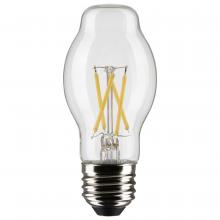  S21330 - 5 Watt BT15 LED; Clear; Medium base; 90 CRI; 2700K; 120 Volt