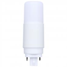 Satco Products Inc. S21426 - 7 Watt; PL LED; G24D Base; Frost Finish; Type A/B Dual Ballast; 3000K; 120-277 Range Voltage