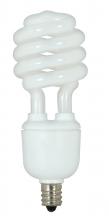  S7366 - 13 Watt; Mini Spiral Compact Fluorescent; 5000K; 82 CRI; Candelabra base; 120 Volt