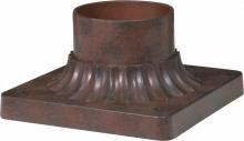  25/1203 - Pier Mount Base Square - Old Bronze