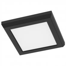  62/1905 - Blink Performer - 8 Watt LED; 5 Inch Square Fixture; Black Finish; 5 CCT Selectable