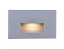  65/411 - LED Horizontal Step Light - 5W - 3000K - Gray Finish - 120V