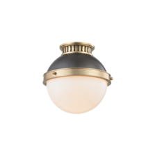  4009-ADB - 1 LIGHT SMALL FLUSH MOUNT