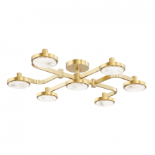  6332-AGB - 6 LIGHT SEMI FLUSH