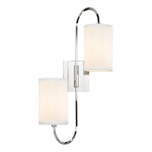  9100-PN - 2 LIGHT WALL SCONCE