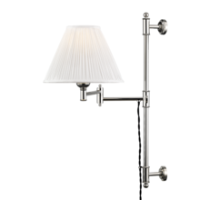  MDS104-PN - 1 LIGHT ADJUSTABLE WALL SCONCE