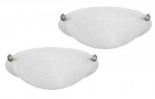  IFM161251T - IFM1612T BPT, 2 Light Flush Mount, Pewter Finish