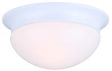  IFM5911 - IFM59 WH, 1 Light Flush Mount, White Finish