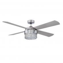  AC20952L-CH - CELESTRA 52 in. LED Chrome & Optic Crystal Ceiling Fan