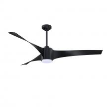  AC31560-BLK - 60" ADJ. CCT LED CEILING FAN - DC MOTOR