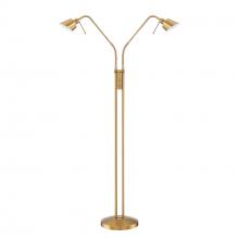  FL4048-2-BRS - FLOOR LAMP