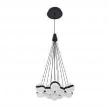  PF145-13L-BLK - 13 LIGHT LED PENDANT