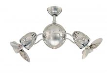 Kendal AC17839-PN - One Light Polished Nickel Dual Motor Ceiling Fan