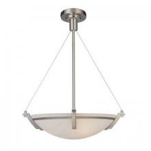  FP07POB-06SNSF - One Light Satin Nickel Down Pendant