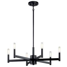  43859BK - Chandelier 6Lt