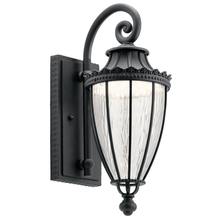  49751BKTLED - Wakefield 17.75" LED Wall Light Textured Black