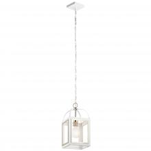  52030WH - Vath™ 8" 1 Light Pendant White