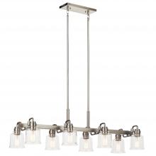  52400NI - Linear Chandelier 8Lt