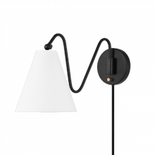  HL699101-SBK - Onda Plug-in Sconce