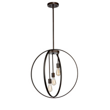  AC10883OB - Newport 3-Light Chandelier