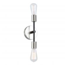  AC11256NB - Truro 2 Light Wall Light