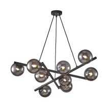 Artcraft AC11979SM - Modena - 9-Light Chandelier - Black
