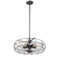  AC10787BK - Windswept AC10787BK Chandelier