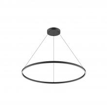  PD87748-BK - Cerchio 48-in Black LED Pendant