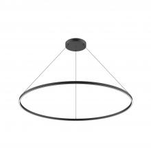  PD87760-BK - Cerchio 60-in Black LED Pendant