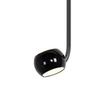  PD46604-GBK - Flux Gloss Black LED Pendant