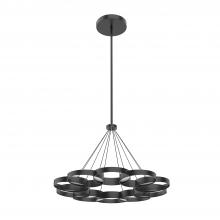  CH90833-BK - Maestro 33-in Black LED Chandeliers