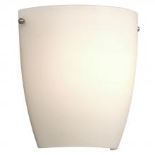  200301-213TT - Wall Sconce - in Brushed Nickel finish with Satin White Glass