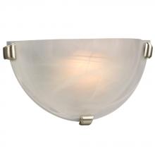  208612PT 113EB - Wall Sconce - in Pewter finish with Marbled Glass